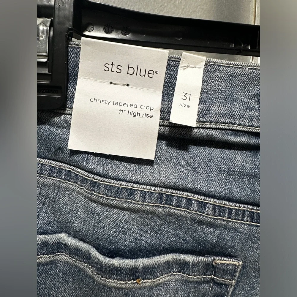 NWT STS Blue Christy Tapered Crop - Picture 3 of 10